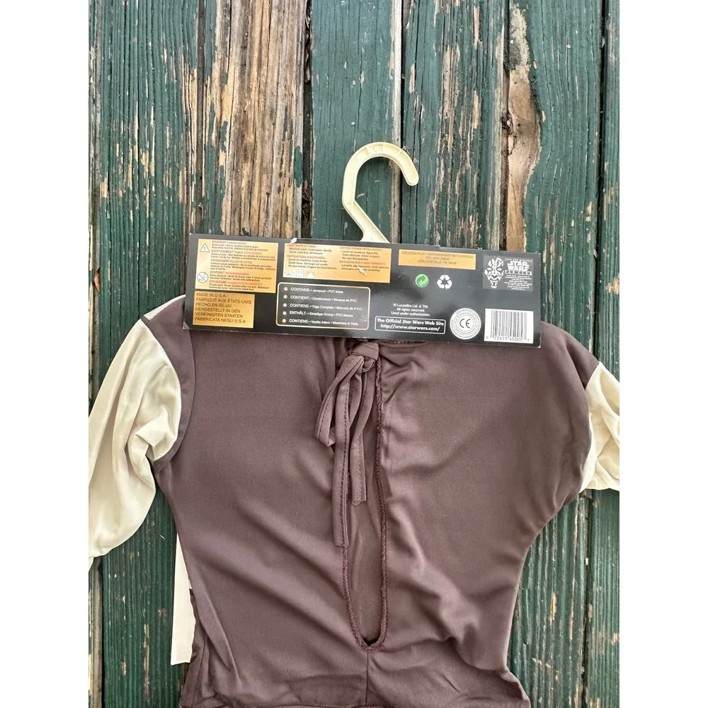 Vintage 1999 Star Wars Episode I Jar Jar Binks Child Costume Small 3-4 Jumpsuit - Picture 5 of 5